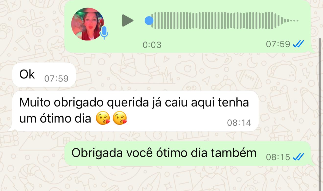 Cliente satisfeito