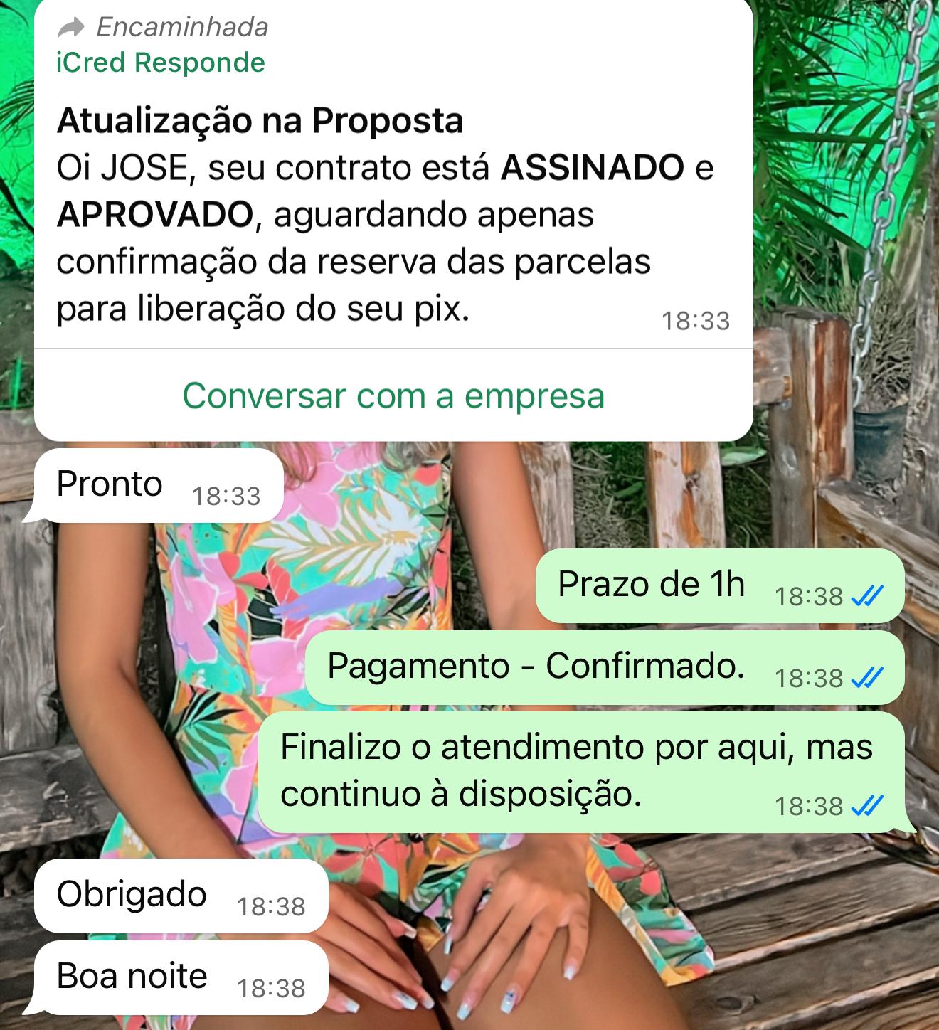 Cliente satisfeito